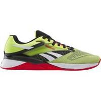 Reebok Nano X4 Mens Training Shoes Green Gym Workout Cushioned Fitness Trainers