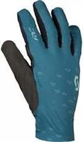 Scott RC Pro Full Finger Cycling Gloves Blue Padded Bike Ride Ventilated Comfort