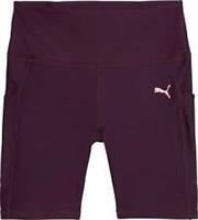 Puma Run Ultraform Womens Short Tights Purple 6 Inch Running Lightweight Shorts - XS Regular