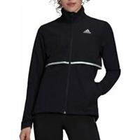 adidas Own The Run Soft Shell Womens Running Jacket Black 360 Reflective Ladies