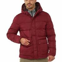 Craghoppers Campellio Hooded Mens Downlike Jacket Red Outdoor Walking Coat