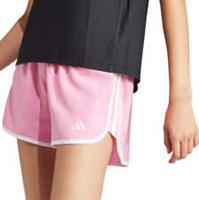 adidas Marathon 20 Womens Running Shorts Pink 4 Inch Lined Breathable Run Short