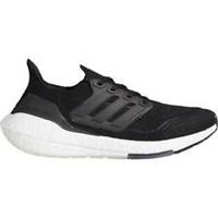 adidas Ultra Boost 21 Womens Running Shoes Black Cushioned Sports Run Trainers