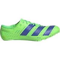 adidas Adizero Finesse Running Spikes Green Mens Sprint Athletics Track PB Shoes