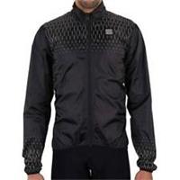 Sportful Reflex Mens Cycling Jacket Black Reflective Road Bike Ride