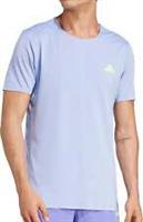 adidas Adizero Mens Running Top Blue Short Sleeve Lightweight Breathable T-Shirt - XL Regular