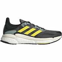 adidas Solar Boost 4 Mens Running Shoes Grey Cushioned Comfort Sports Trainers