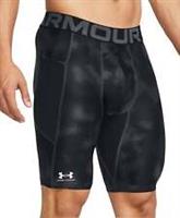 Under Armour HeatGear Long Mens Compression Short Tights Black Gym Fitted Shorts