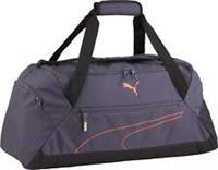 Puma Fundamentals Medium Sports Holdall Grey Gym Travel Training Padded Bag