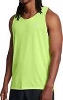 Under Armour Launch Mens Running Vest Green Run Lightweight Breathable Tank Top - M Regular