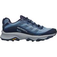 Merrell Moab Speed GORE-TEX Womens Walking Shoes Blue Waterproof GTX Offroad