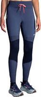 Brooks High Point Womens Running Tights Blue Run Sports Training Jogging Ladies - M Regular