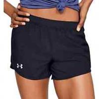 Under Armour Fly By 2.0 Womens Running Shorts Black Lightweight Lined Breathable