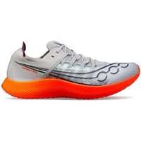 Saucony Sinister Womens Running Shoes Grey Lightweight Racing Cushioned Trainers