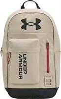 Under Armour Halftime Backpack Cream Gym Padded Travel Training Bag Workout