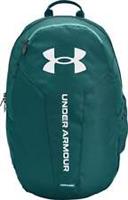 Under Armour Hustle Lite Backpack Green Gym Padded Travel Training Bag Workout