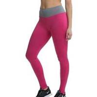 TCA Pro Performance Supreme High Waist Womens Running Tights Pink Seamless Run - S Regular