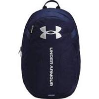 Under Armour Hustle Lite Backpack Navy Gym Travel Training Water Repellent Bag