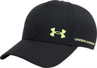 Under Armour Adjustable ArmourVent Cap Black Mens Running Lightweight Run Hat