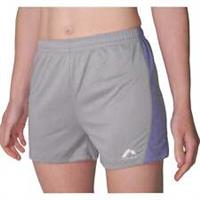 More Mile Marl Jersey Womens Training Shorts Grey Running Moisture Wicking Run