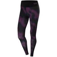 TCA Supreme Graphic Womens Running Tights Purple Run Sports Training Jogging Gym - XS Regular