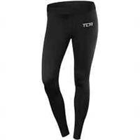 TCA Pro Performance Endurance Womens Running Tights Black Compression Run Sports - XS Regular