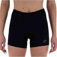 More Mile Biker Womens Short Tights Black Running Fitted Sports Training Shorts