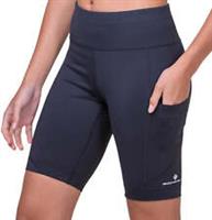 Ronhill Tech Stretch Womens Short Tights Black Running Lightweight Fitted Shorts