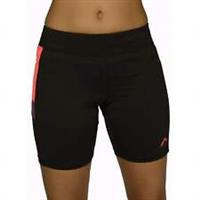 More Mile More-Tech Womens Short Tights Black Running Fitted Sports Run Shorts