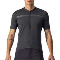 Castelli Unlimited Allroad Mens Cycling Jersey Grey Short Sleeve MTB Road Top - 2XL Regular