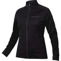 Endura Windchill II Womens Cycling Jacket Black Windproof Reflective Thermal