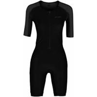 Orca Athlex Aero Race Womens Tri Suit Silver Compression With Pockets Triathlon