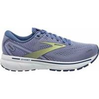 Brooks Ghost 14 Womens Running Shoes Purple Cushioned Comfort Sports Trainers