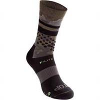 Inov8 F-Lite Crew Training Socks Black Womens Compression Gym Support Workout - UK 7 - 9 Regular