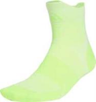 adidas X Adizero Running Socks Green Support Ankle Length Sports Training Run