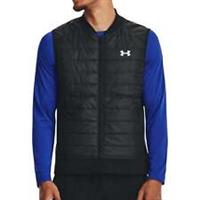 Under Armour Storm Insulated Mens Running Gilet Black Run Lightweight Breathable