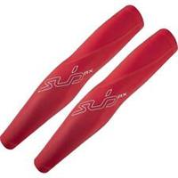 Sub Sports Elite RX Womens Compression Arm Sleeves Red Running Run Training Gym