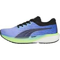 Puma Deviate Nitro 2 Mens Running Shoes Purple Cushioned Carbon Sports Trainers