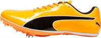 Puma evoSpeed Sprint 14.5 Running Spikes Orange Athletics Track Racing PB Shoes