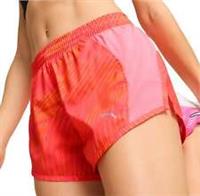 Puma Favourite Velocity Womens Running Shorts Pink 3 Inch Reflective Run Jogging