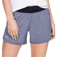 Under Armour Launch Womens Running Shorts Black Reflective Run Jogging Pockets