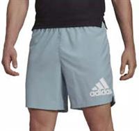 adidas Run It Mens Running Shorts Grey 5 Inch Lightweight Moisture Wicking Lined