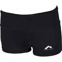 More Mile More-Tech Womens Running Shorts Black 3 Inch Lightweight Fitted Sports