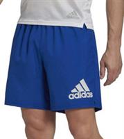 adidas Run It Mens Running Shorts Blue 7 Inch Lightweight Moisture Wicking Short