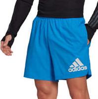 adidas Run It Mens Running Shorts Blue 5 Inch Lightweight Seamless Lined Jogging