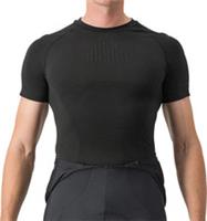Castelli Core Seamless Mens Cycling Base Layer Black Short Sleeve Top Jersey - 2XL Regular