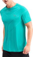 Puma Reactive evoKNIT Mens Training Top Blue Short Sleeve Gym Breathable T-Shirt - L Regular