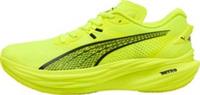 Puma Deviate Nitro 3 Mens Running Shoes Yellow Cushioned Carbon Sports Trainers