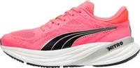 Puma Magnify Nitro 2 Womens Running Shoes Pink Cushioned Comfort Sports Trainers