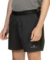 Ronhill Tech All Terrain Mens Running Shorts Black 5 Inch Zip Pocket Lined Run
